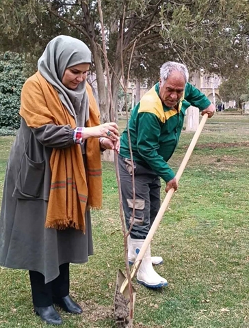  گزارش میراث آریا از روز درختکاری در کاخ گلستان