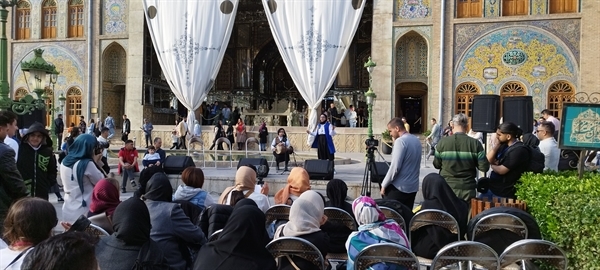 Staging of educational shows promoting Iranian traditional music among teenagers in Golestan Palace, special Nowruz programs of the Golestan Palace World Heritage Complex with the performance of traditional instruments to promote traditional music among c