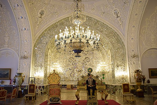 Golestan Palace Salam Hall was equipped with flame retardant antibacterial carpets